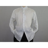 Mens 100% Linen Summer Shirt J.Valintin Turkey - Usa Axxess Style OBR78 - 01 White - J.Valintin Men's Wear Legend - 6884