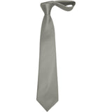 Men's 100% Silk Woven Tie J.Valintin Private Collection J27 Silver Gray - J.Valintin Men's Wear Legend - 80141