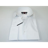 Men's Axxess Turkey Shirt 100% Egyptian Cotton 224 - 04 French Cuffs White - J.Valintin Men's Wear Legend - 224 - 04 White - M