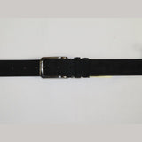 Mens Black Genuine Suede Soft Leather Belt PIERO ROSSI Turkey # Black - C - J.Valintin Men's Wear Legend - 97170