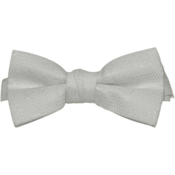 Men's Bow Tie J.Valintin Tuxedo or Business #4 White pique - J.Valintin Men's Wear Legend - 4