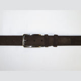 Mens Brown Genuine Suede Soft Leather Belt PIERO ROSSI From Turkey # Brown - C - J.Valintin Men's Wear Legend - 97182