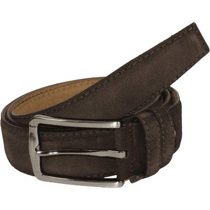 Mens Brown Genuine Suede Soft Leather Belt PIERO ROSSI From Turkey # Brown - C - J.Valintin Men's Wear Legend - 97182