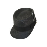 Men's Bruno Capelo Straw Hat Cadet/Baseball Telescope Legionnaire LGS701 Black - J.Valintin Men's Wear Legend - LGS701 - Black - S