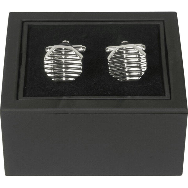 Mens Cufflinks by Vitorofolo Use for French Cuff Shirt V29 - 3 Silver Plated - J.Valintin Men's Wear Legend - 25077