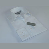 Men's Dress Shirt Christopher Lena 100% Cotton Wrinkle Free C507WD0R White - J.Valintin Men's Wear Legend - 92366