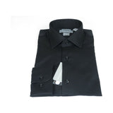 Men's Dress Shirt Christopher Lena 100% Cotton Wrinkle Free C507WS0R Black - J.Valintin Men's Wear Legend - 92388