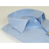 Men's Dress Shirt Christopher Lena 100% Cotton Wrinkle Free C507WS0R Blue - J.Valintin Men's Wear Legend - 92409