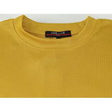 Mens Dressy T - Shirt Log - In Uomo Soft Crew Neck Corded Short Sleeves 218 Gold - J.Valintin Men's Wear Legend - 18711