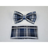 Men's Fancy Bow Tie/Hankie Set By J.Valintin Soft Microfiber Silky JVBT - 18 - J.Valintin Men's Wear Legend - JVBT - 18