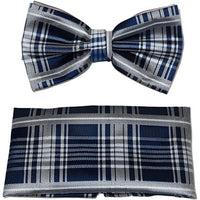 Men's Fancy Bow Tie/Hankie Set By J.Valintin Soft Microfiber Silky JVBT - 18 - J.Valintin Men's Wear Legend - JVBT - 18