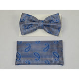 Men's Fancy Bow Tie/Hankie Set By J.Valintin Soft Microfiber Silky JVBT - 22 - J.Valintin Men's Wear Legend - JVBT - 22