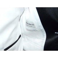 Men's Lorenzo Bruno Shawl Tuxedo Slim 3 Piece Shiny Formal Suit S6501V White - J.Valintin Men's Wear Legend - 19886