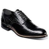 Mens Madison Anaconda Print Leather Stacy Adams Shoes Black 00055 - 001 - J.Valintin Men's Wear Legend - 00055_001_7