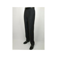 Men's MANTONI Pleated Pants 100% Wool Super 140's Classic Fit 46306 - 3 Charcoal - J.Valintin Men's Wear Legend - 8308