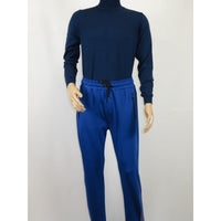 Men's Monte Carlo Turkey Jogging Suit 2pc Jump Set Stretchable 95183 Royal Blue - J.Valintin Men's Wear Legend - 95183 - Royal - M