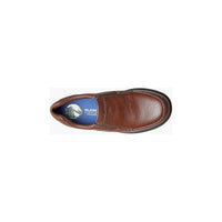 Men's Nunn Bush Cam Moc Toe Slip On Walking Shoes Cognac Tumbled 84696 - 222 - J.Valintin Men's Wear Legend - 84696 - 222_7_M