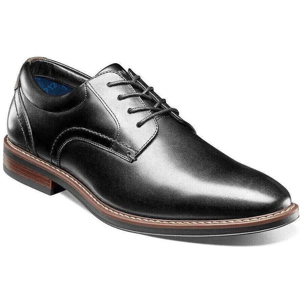 Men's Nunn Bush Centro Flex Plain Toe Oxford Dress Shoes Black 84982 - 001 - J.Valintin Men's Wear Legend - 84982 - 001_M_8