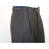 Men's Pants G.Manzoni None Wrinkle Wool Super 120's #056 Gray Made in Italy - J.Valintin Men's Wear Legend - 8644