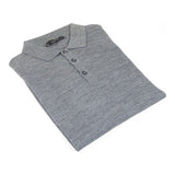 Mens PRINCELY Soft Merinos Wool Sweater Knits Lightweight Polo 1011 - 40 Mid Gray - J.Valintin Men's Wear Legend - 96622