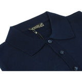 Mens PRINCELY Soft Merinos Wool Sweater Knits Lightweight Polo 1011 - 40 Navy Blue - J.Valintin Men's Wear Legend - 96630