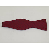 Men's Self Bow Tie By Hand J.Valintin Collection Woven SBT5 Red - J.Valintin Men's Wear Legend - 92553