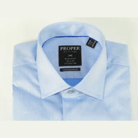 Men's Shirt Christopher Lena PROPER 100% Cotton Wrinkle Free P720SP0R Blue - J.Valintin Men's Wear Legend - 92430