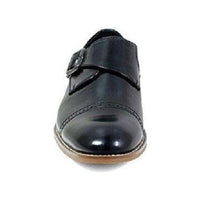 Mens Shoes Stacy Adams Desmond Monk Strap Black Leather 25162 - 001 - J.Valintin Men's Wear Legend - 25162_001_7_M