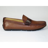 Men's Shoes Steve Madden Slip On Driving style Casual Soft Leather Tatem Bronze - J.Valintin Men's Wear Legend - 99695