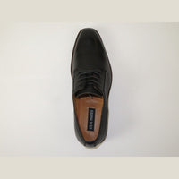 Men's Shoes Steve Madden Soft Leather upper Lace Up Nanndo Black - J.Valintin Men's Wear Legend - 99812