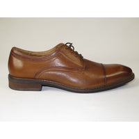 Men's Shoes Steve Madden Soft Leather upper Lace Up Navin Brandy - J.Valintin Men's Wear Legend - 99713