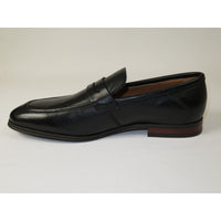 Men's Shoes Steve Madden Soft Leather upper Slip On Penny Acheron Black - J.Valintin Men's Wear Legend - 99739