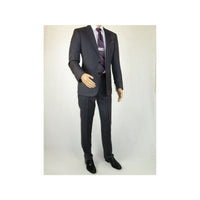 Men's Soft Wool Cashmere Single Breasted Suit Giorgio Cosani 900 Dark Gray - J.Valintin Men's Wear Legend - 16681