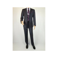 Men's Soft Wool Cashmere Single Breasted Suit Giorgio Cosani 900 Dark Gray - J.Valintin Men's Wear Legend - 16681