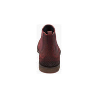 Men's Stacy Adams Kayden Plain Toe Chelsea Boot Dressy Red 25546 - 600 - J.Valintin Men's Wear Legend - 25546 - 600_7