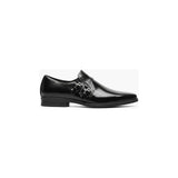 Men's Stacy Adams Kilgore Plain Toe Double Monk Strap Shoes Black 20206 - 001 - J.Valintin Men's Wear Legend - 20206 - 001_7