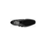 Men's Stacy Adams Kilgore Plain Toe Double Monk Strap Shoes Black 20206 - 001 - J.Valintin Men's Wear Legend - 20206 - 001_7