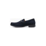 Men's Stacy Adams Palladian Moc Toe Slip On Shoes Navy Suede 25549 - 415 - J.Valintin Men's Wear Legend - 25549 - 415_7_M