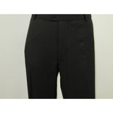 Mens Stacy Adams Pants Elastic waist band feature 51016 Black 42 Waist - J.Valintin Men's Wear Legend - 51016 - black - 42