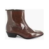 Men's Stacy Adams Santos Side Zip Boot Soft Leather Cognac 24855 - 221 - J.Valintin Men's Wear Legend - 24855 - 221 - 6