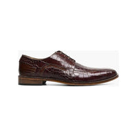 Men's Stacy Adams Shoes Crocodile Leather Print GABARDO 25681 - 221 Cognac - J.Valintin Men's Wear Legend - 25681 - 221 - 7M