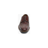 Men's Stacy Adams Shoes Crocodile Leather Print GABARDO 25681 - 221 Cognac - J.Valintin Men's Wear Legend - 25681 - 221 - 7M