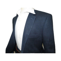 Men's Summer Linen Suit Apollo King Half Lined 2 Button European LN2 Navy Blue - J.Valintin Men's Wear Legend - 19212