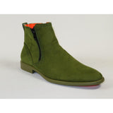 Men's TAYNO Chelsea Chukka Soft Micro Suede Zip up Boot Coupe S Lime - J.Valintin Men's Wear Legend - Coupe S - Lime - 9