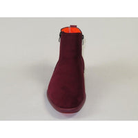 Men's TAYNO Chelsea Chukka Soft Micro Suede Zip up Boot Coupe S Wine - J.Valintin Men's Wear Legend - Coupe S - Wine - 9