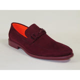 Men's TAYNO Shoes Soft Micro Suede Slip - on Loafer THE CAPRIO S Wine - J.Valintin Men's Wear Legend - Caprio S - Wine - 9