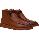 Men's TAYNO Wallabee Chukka Boots Mojave Smooth Leather Light Weight Cognac - J.Valintin Men's Wear Legend - 99512