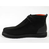 Men's TAYNO Wallabee Style Chukka Boots Soft Micro Suede MOJAVE S Black - J.Valintin Men's Wear Legend - Mojave S - Black - 9