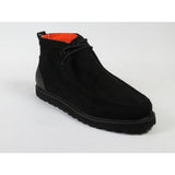 Men's TAYNO Wallabee Style Chukka Boots Soft Micro Suede MOJAVE S Black - J.Valintin Men's Wear Legend - Mojave S - Black - 9