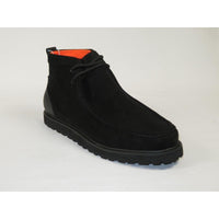 Men's TAYNO Wallabee Style Chukka Boots Soft Micro Suede MOJAVE S Black - J.Valintin Men's Wear Legend - Mojave S - Black - 9